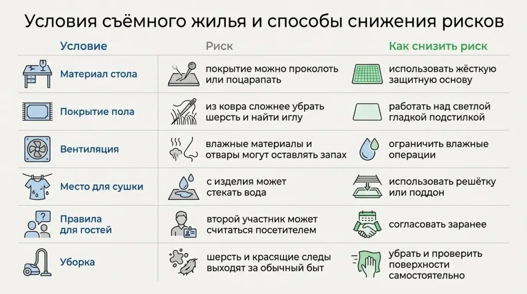 Условия съемного жилья и способы снижения рисков